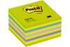 Haftnotizwürfel Post-it 76x76 mm neongrün-blau, Art.-Nr. 2028NB - Paterno B2B-Shop