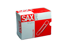 Büroklammern Sax 240 Original 77 mm, Art.-Nr. 240-C - Paterno Shop