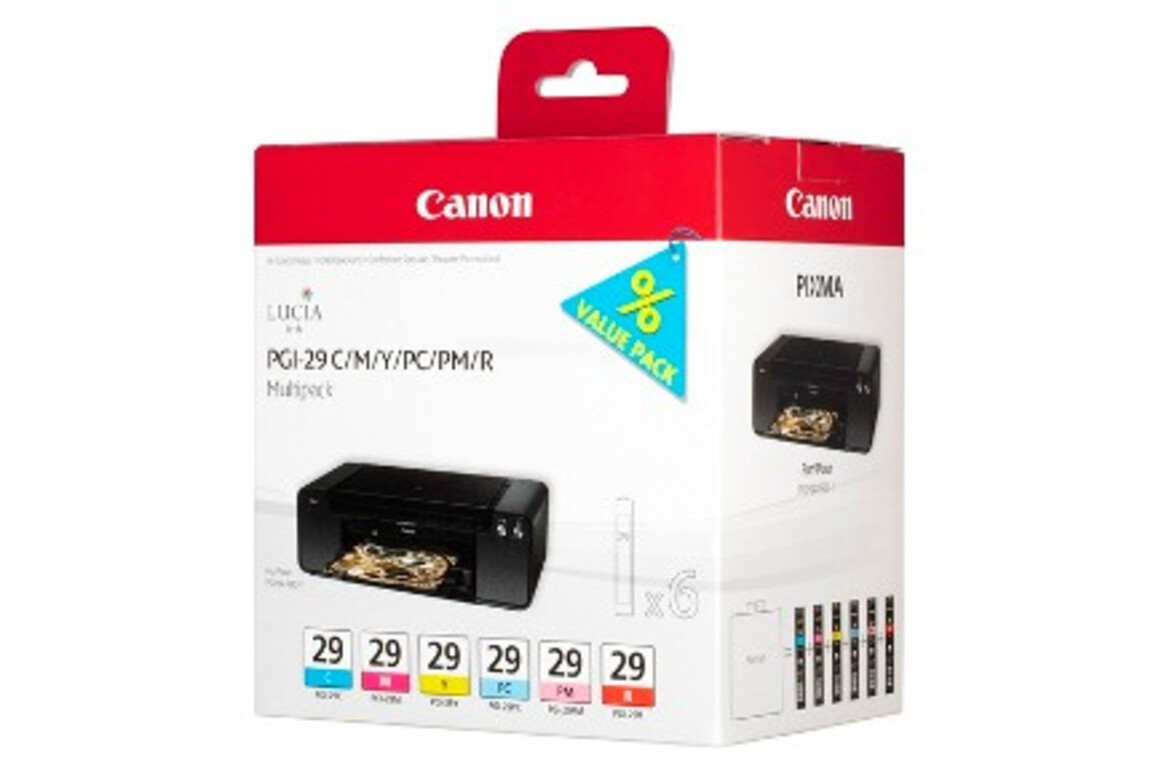 Canon Ink Multi Pack CMY/PC/PM/R je 36ml 1x6, Art.-Nr. 4873B005 - Paterno Shop