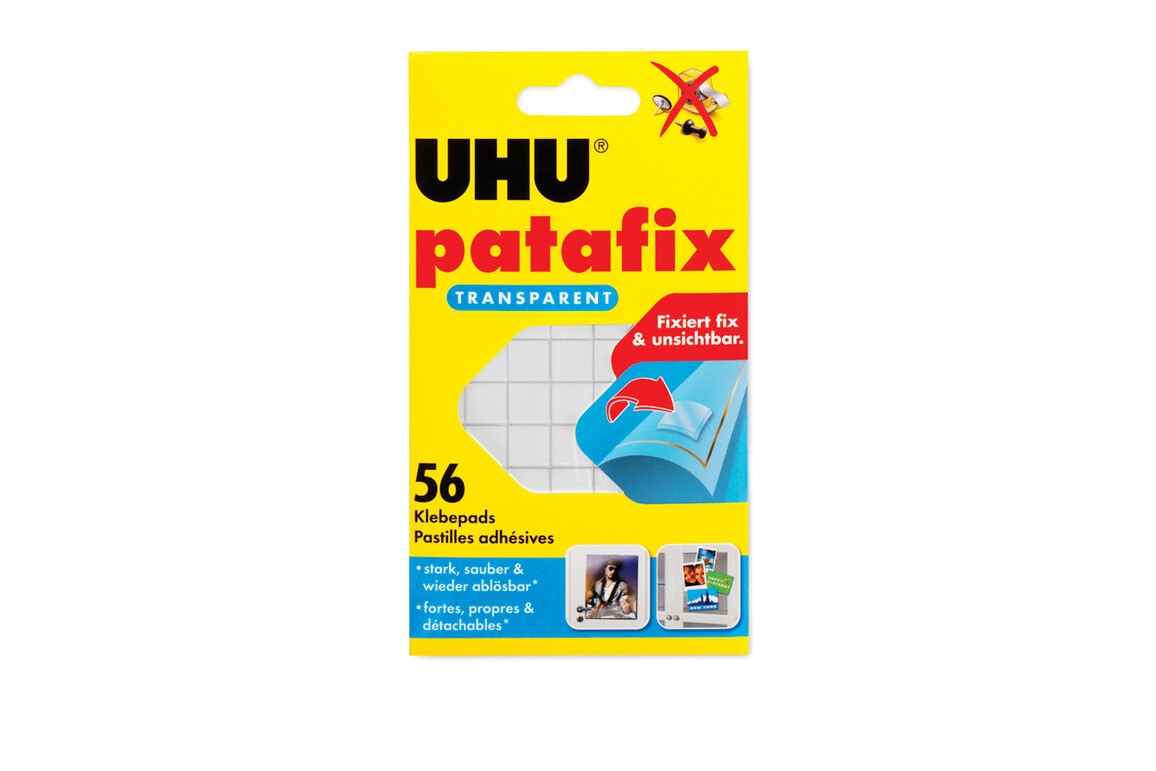 Klebepads Uhu Patafix transparent, Art.-Nr. 48815 - Paterno Shop