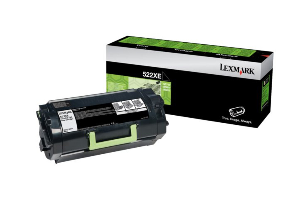 Toner Original Lexmark 522X schwarz Preis 197,10, Art.-Nr. 52D2X0E - Paterno Shop