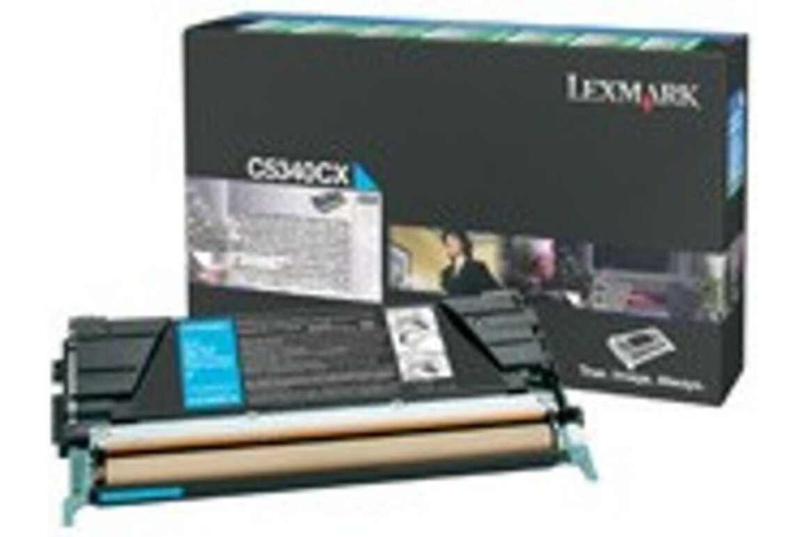 Toner Original Lexmark C 534 cyan Preis 101,20, Art.-Nr. C5340CX - Paterno Shop