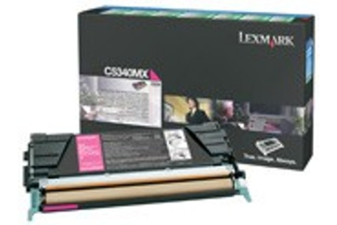 Toner Original Lexmark C 534 magenta Preis 101,20, Art.-Nr. C5340MX - Paterno Shop