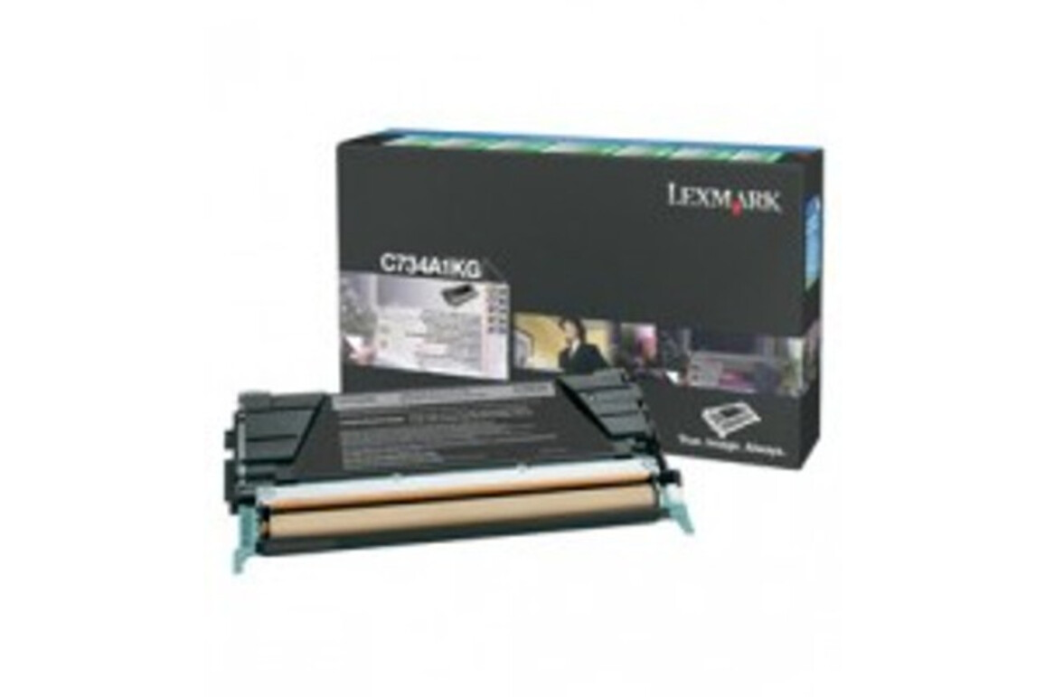 Toner Original Lexmark C734 schwarz, Art.-Nr. C734A1KG - Paterno Shop