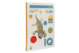 Kopierpapier IQ Color A4 80 gr. intensivfarben sort., Art.-Nr. IQC480-I-RB - Paterno Shop