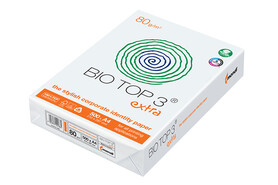 Kopierpapier Biotop3 A4 90 gr. naturweiß CIE 89, Art.-Nr. BIO490 - Paterno B2B-Shop