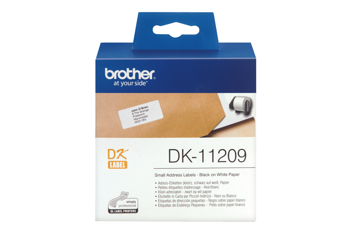 Adressetiketten Brother 62x29 mm, Art.-Nr. DK11209 - Paterno Shop