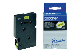 Beschriftungsband Brother 9mm schwarz auf gelb, Art.-Nr. TC691 - Paterno Shop