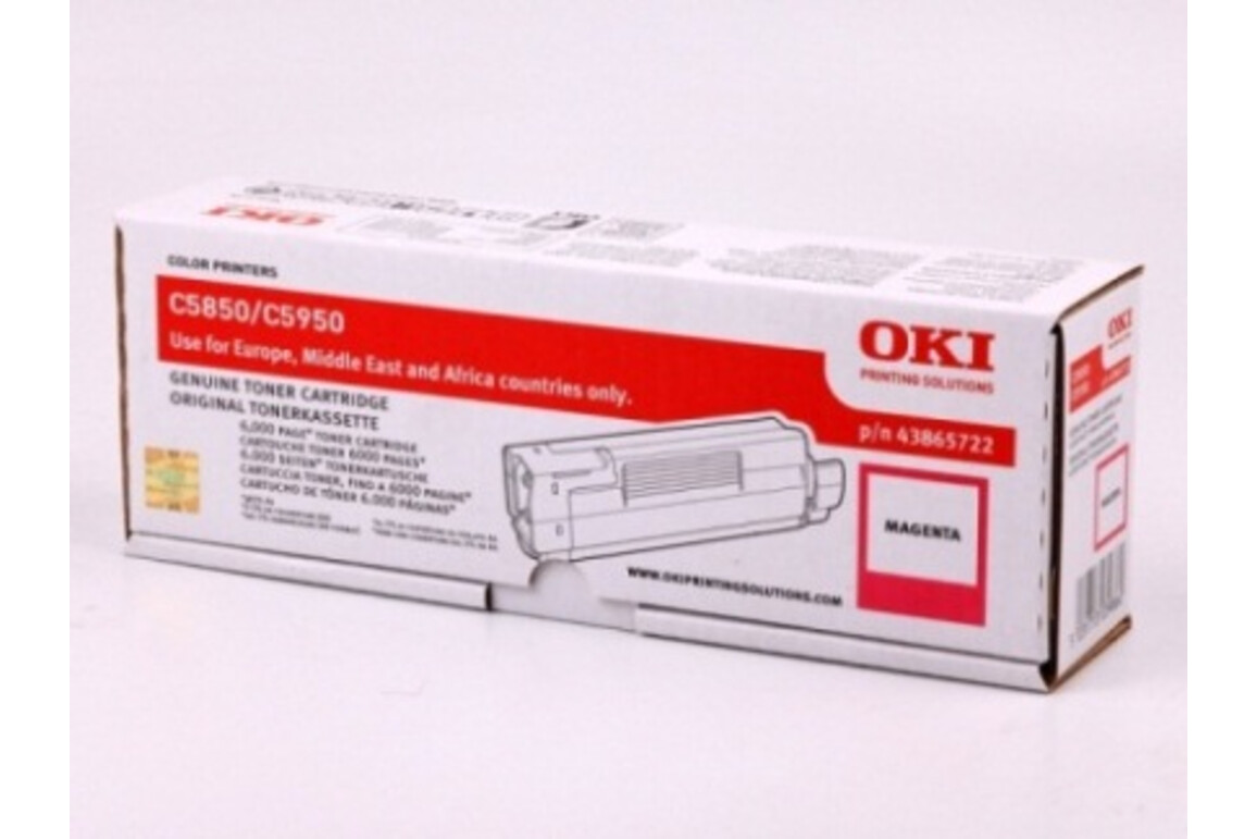 OKI Toner C5850/5950 mag., Art.-Nr. 43865722 - Paterno Shop