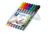 Folienschreiber Staedtler LC F WF WP8, Art.-Nr. 318WP8 - Paterno Shop