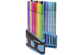 Faserschreiber Stabilo PEN 68 20er ColorParade ant-hellblau, Art.-Nr. 6820-04-04 - Paterno Shop