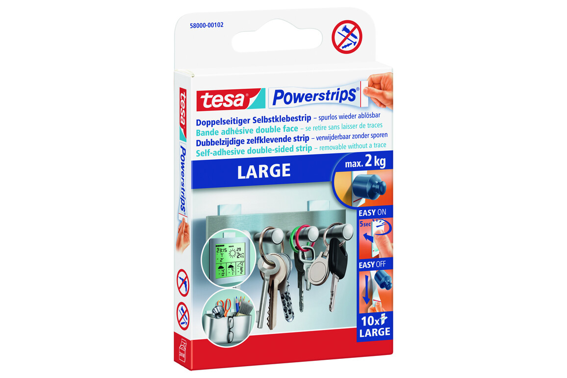 Powerstrips Tesa large, Art.-Nr. 58000 - Paterno Shop