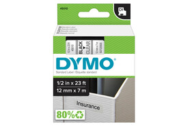 Beschriftungsband Dymo 12mmx7m, Art.-Nr. 00450 - Paterno Shop