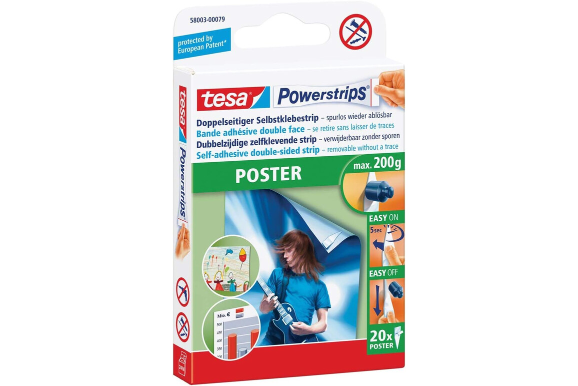 Powerstrips Tesa, Art.-Nr. 58003 - Paterno Shop