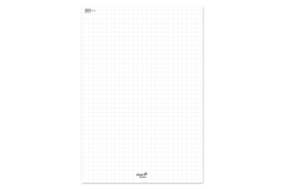 Flipchartpapier 68x99cm 20 Blatt 80g/qm kariert, Art.-Nr. 036441 - Paterno Shop