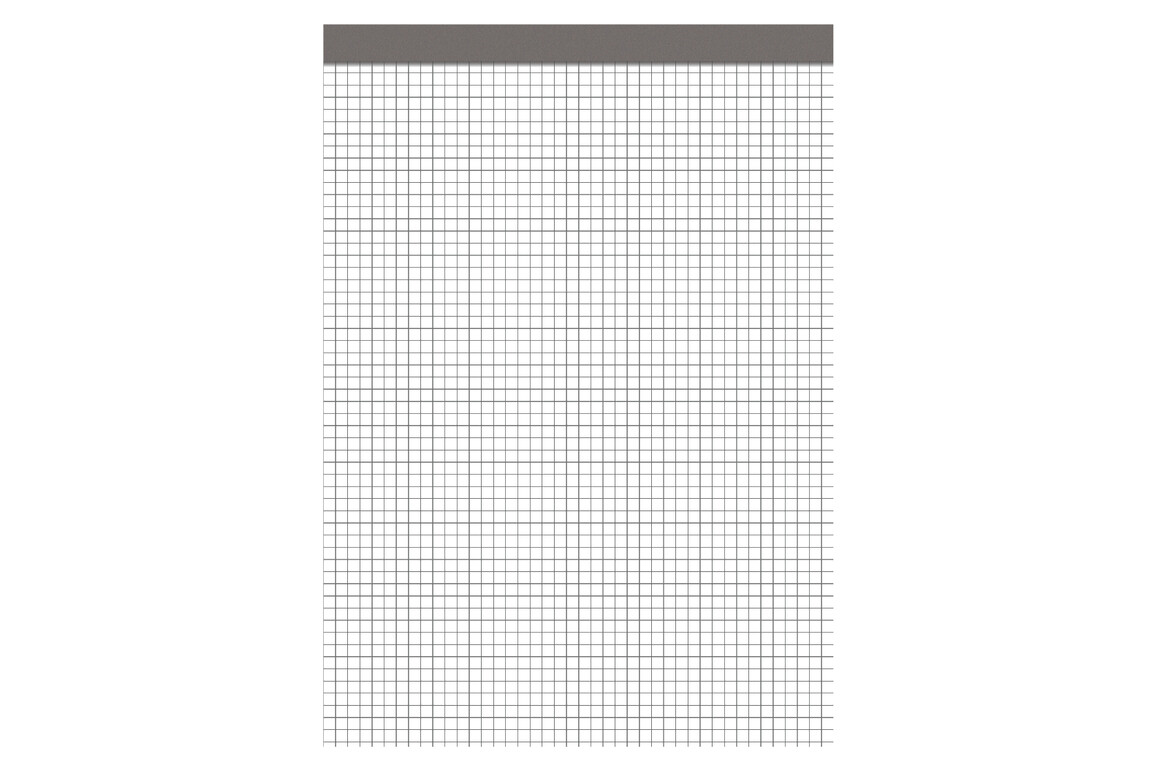 Notizblock A4 100 Blatt kariert ohne Deckblatt, Art.-Nr. 9356 - Paterno B2B-Shop