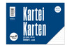 Karteikarten liniert weiss A5 quer 100 Blatt 190g/qm, Art.-Nr. 094072000 - Paterno Shop