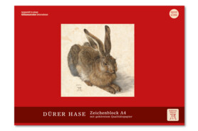 Zeichenblock Dürer Hase A4 18 Blatt, Art.-Nr. 051420 - Paterno Shop