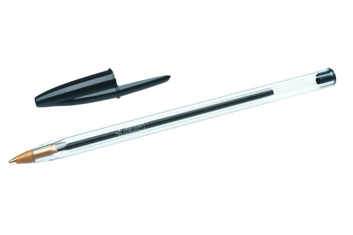 Kugelschreiber Bic Cristal M schwarz, Art.-Nr. CRISTAL-M-SW - Paterno Shop